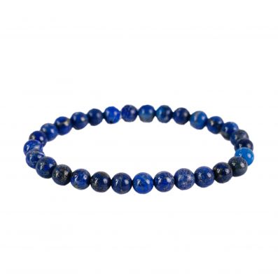 Lapis lazuli bead bracelet | M, L, XL