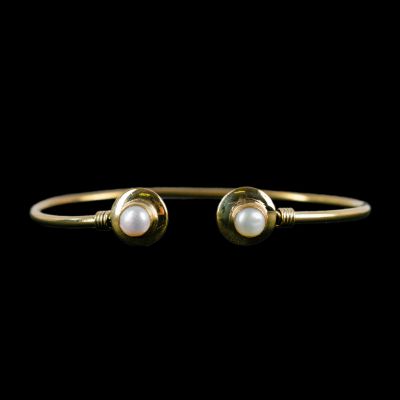 Brass bracelet Naimala Pearl