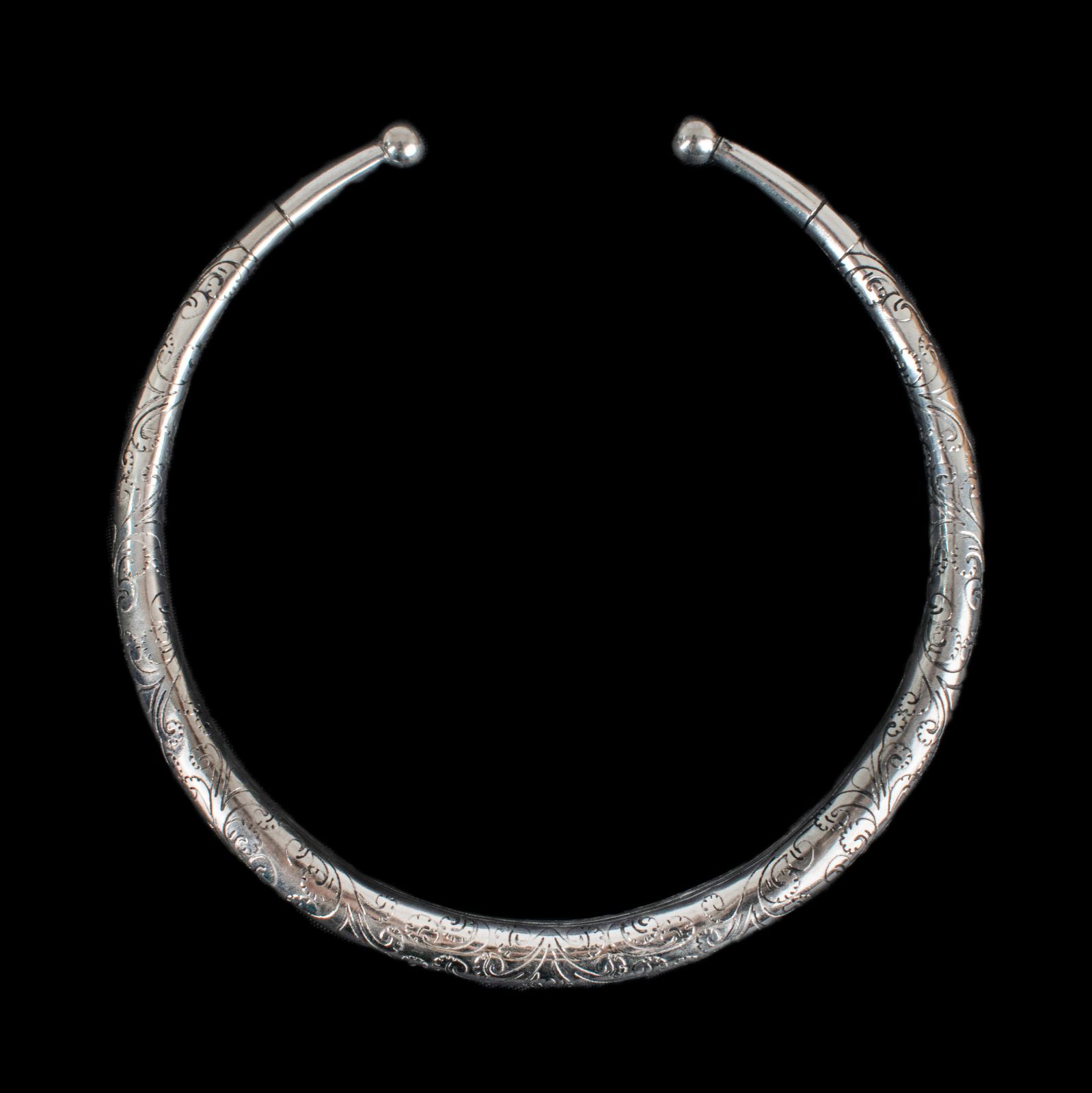 German silver necklace Persephona India
