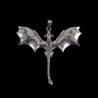 German silver pendant Dragon 2