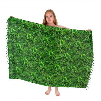 Sarong / pareo / beach scarf Nyambura Green