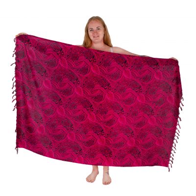 Sarong / pareo / beach scarf Nyambura Pink