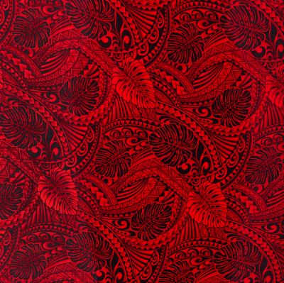 Sarong / pareo / beach scarf Nyambura Red Thailand