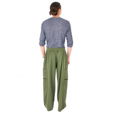 Men's cotton trousers Taral Green Nepal