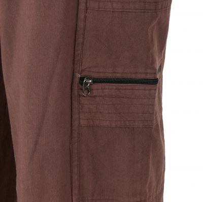 Men's cotton trousers Taral Brown Nepal