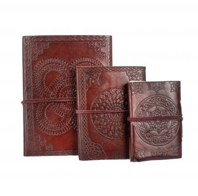 Leather notebook Dragons – narrow India