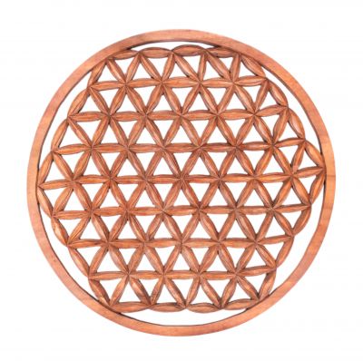 Wall sculpture Flower of Life Indonesia