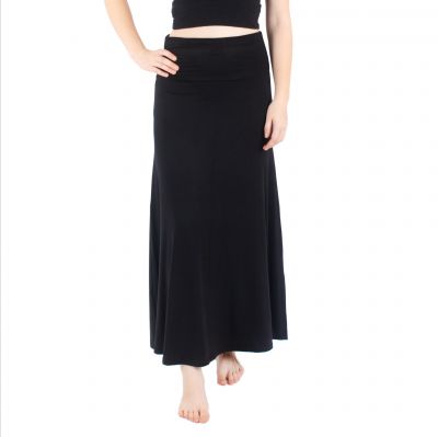 Long single colour skirt Panjang Black Thailand