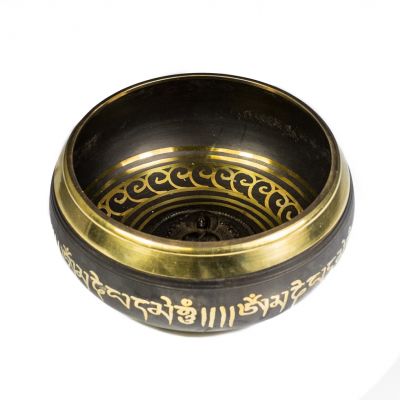 Engraved tibetan bowl Buddha 3