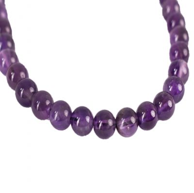 Amethyst bead necklace Thailand