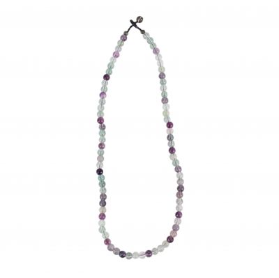 Fluorite bead necklace