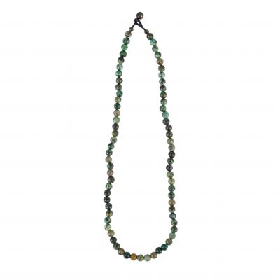 African turquoise bead necklace