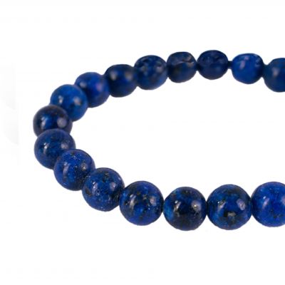 Bead bracelet Lapis lazuli 2 India