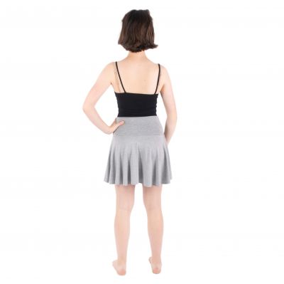 Mini circle skirt Lutut Light Grey Thailand