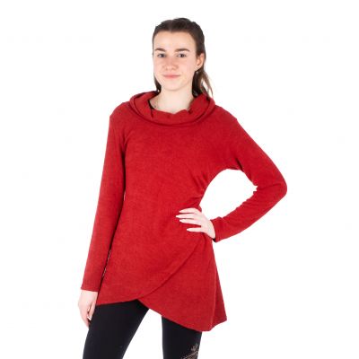 Warm dress / tunic Fiona Red | UNI
