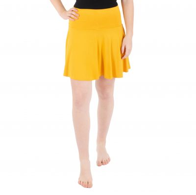 Mini circle skirt Lutut Yellow Thailand