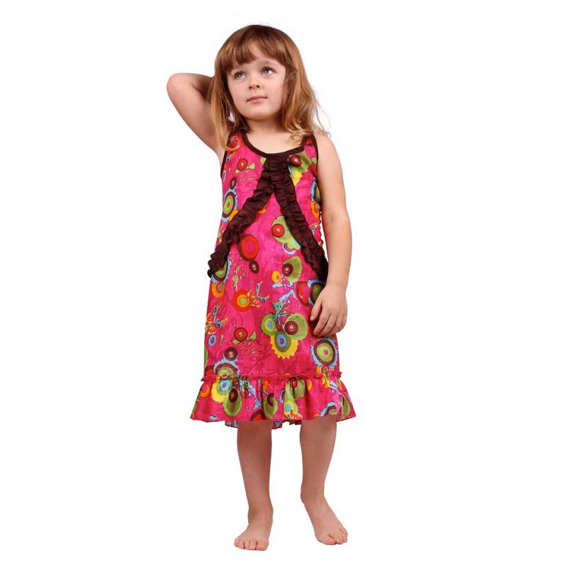 Child dress Choli Lila
