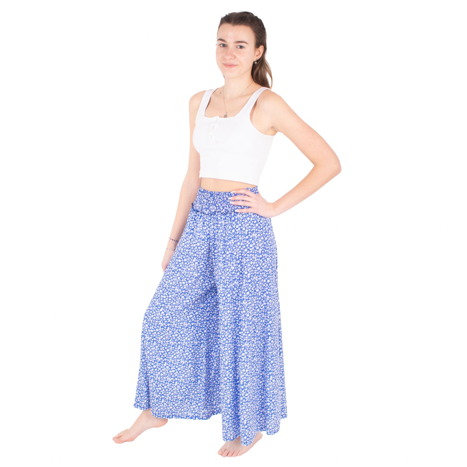 Blue trouser skirt / culottes Ciara Audrey Thailand