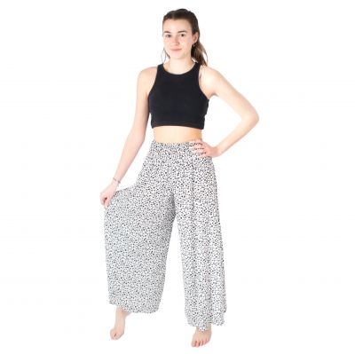Black and white trouser skirt / culottes Ciara Quinby Thailand