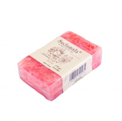 Coconut soap with Rose scent Indonesia