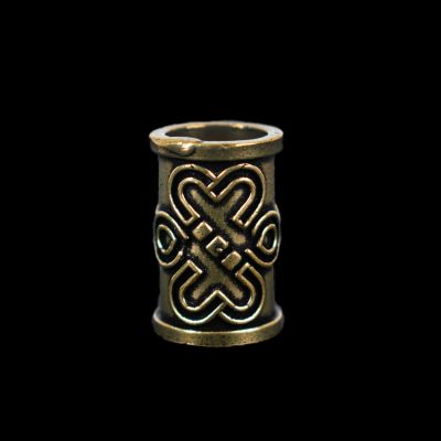 Metal bead for dreadlocks Celtic Knot 1