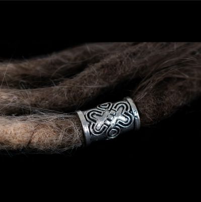 Metal bead for dreadlocks Celtic Knot 2 India