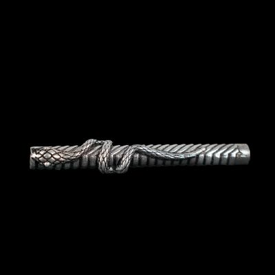 German silver pendant "whistle" Snake 2