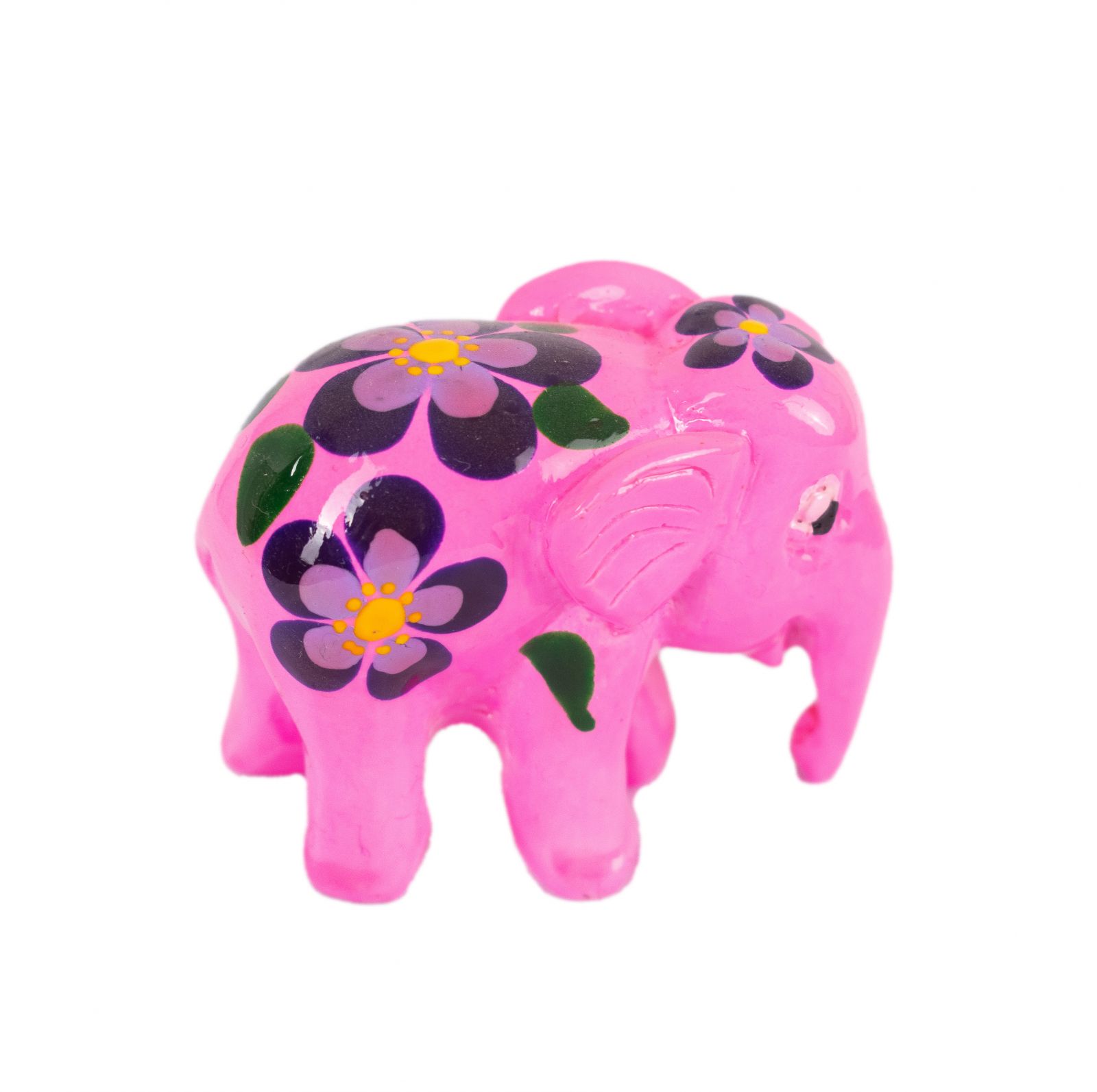 Hand-painted elephant statuette Kuping Puana Thailand