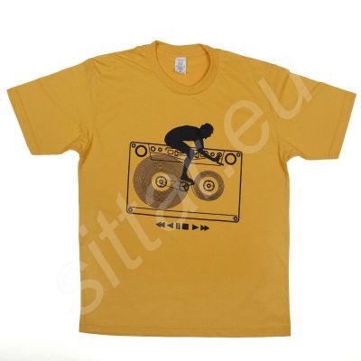 Cotton t-shirt with print Tapebiker Thailand