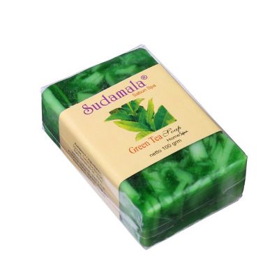Coconut soap with green tea scent