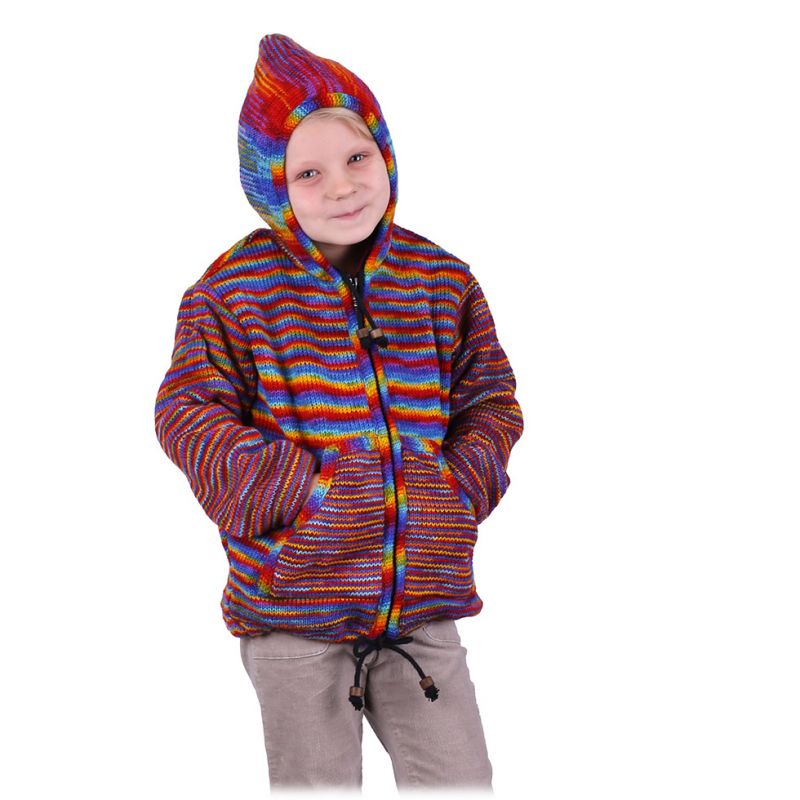 Woolen sweater Rainbow Flight