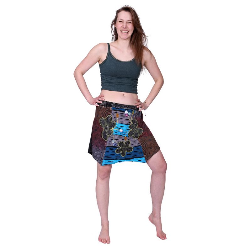 New Children Frill Hem Wraparound Skirt Handmade in Nepal Hippie Clothes |  eBay