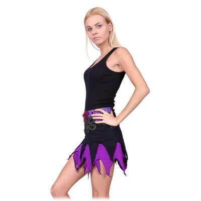 Pointed wraparound mini skirt Gila Witch