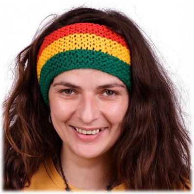 Headband Green-Yellow-Red