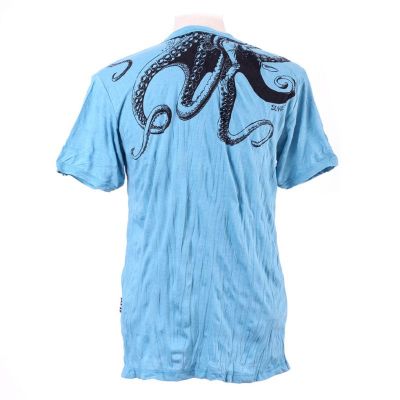 Men's t-shirt Sure Octopus Attack Turquoise