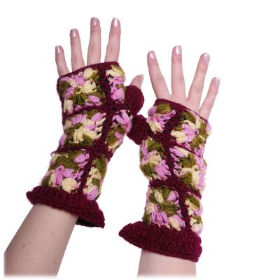 Woolen fingerless gloves Jendela Shivapuri