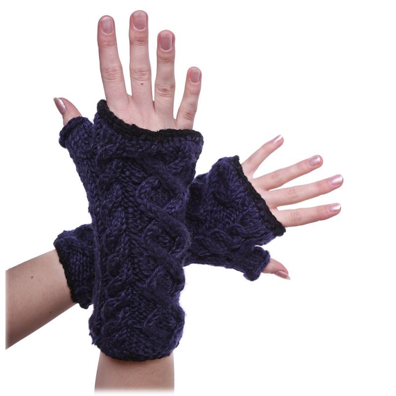 Woolen fingerless gloves Suam Langit Nepal