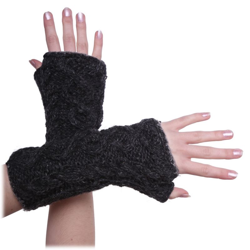 Woolen fingerless gloves Suam Malam Nepal